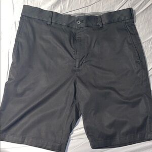 Walter Hagen Charcoal Flat Front Shorts